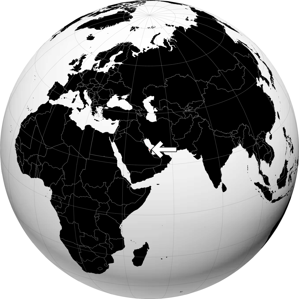 Baréin en el globo
