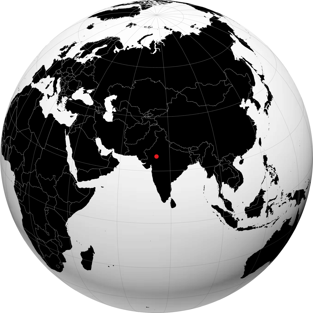 Bhilwara en el globo