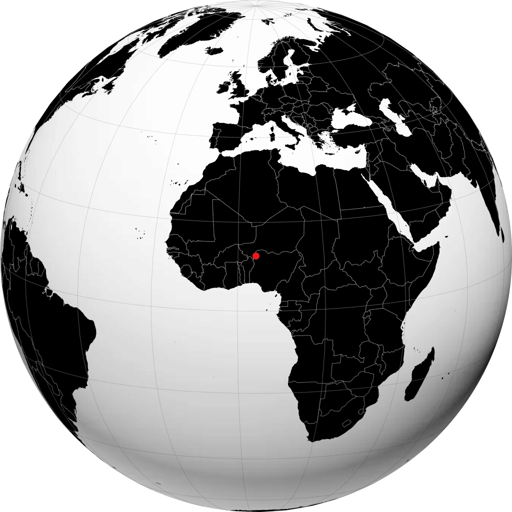 Birnin Kebbi en el globo