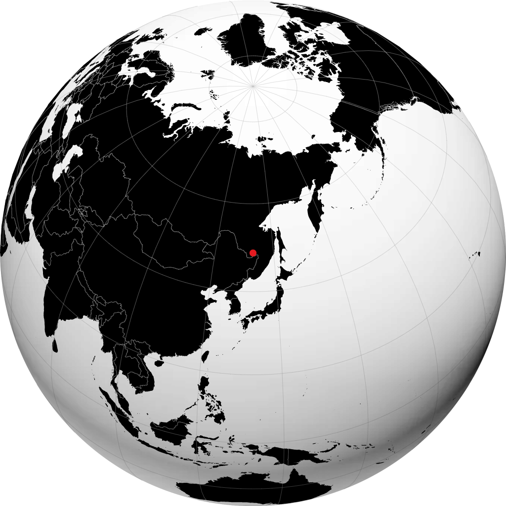 Birobidzhan en el globo