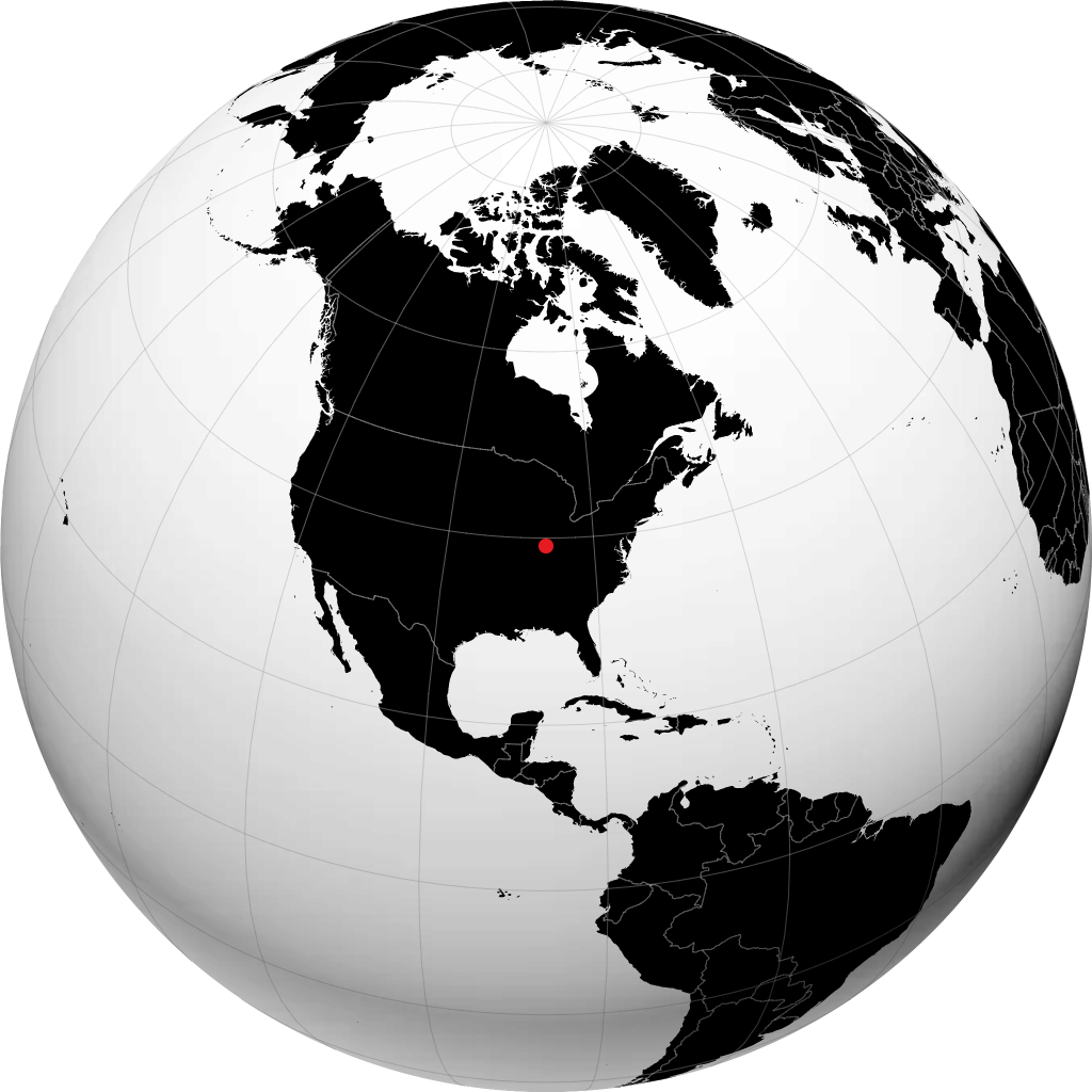 Bloomington en el globo