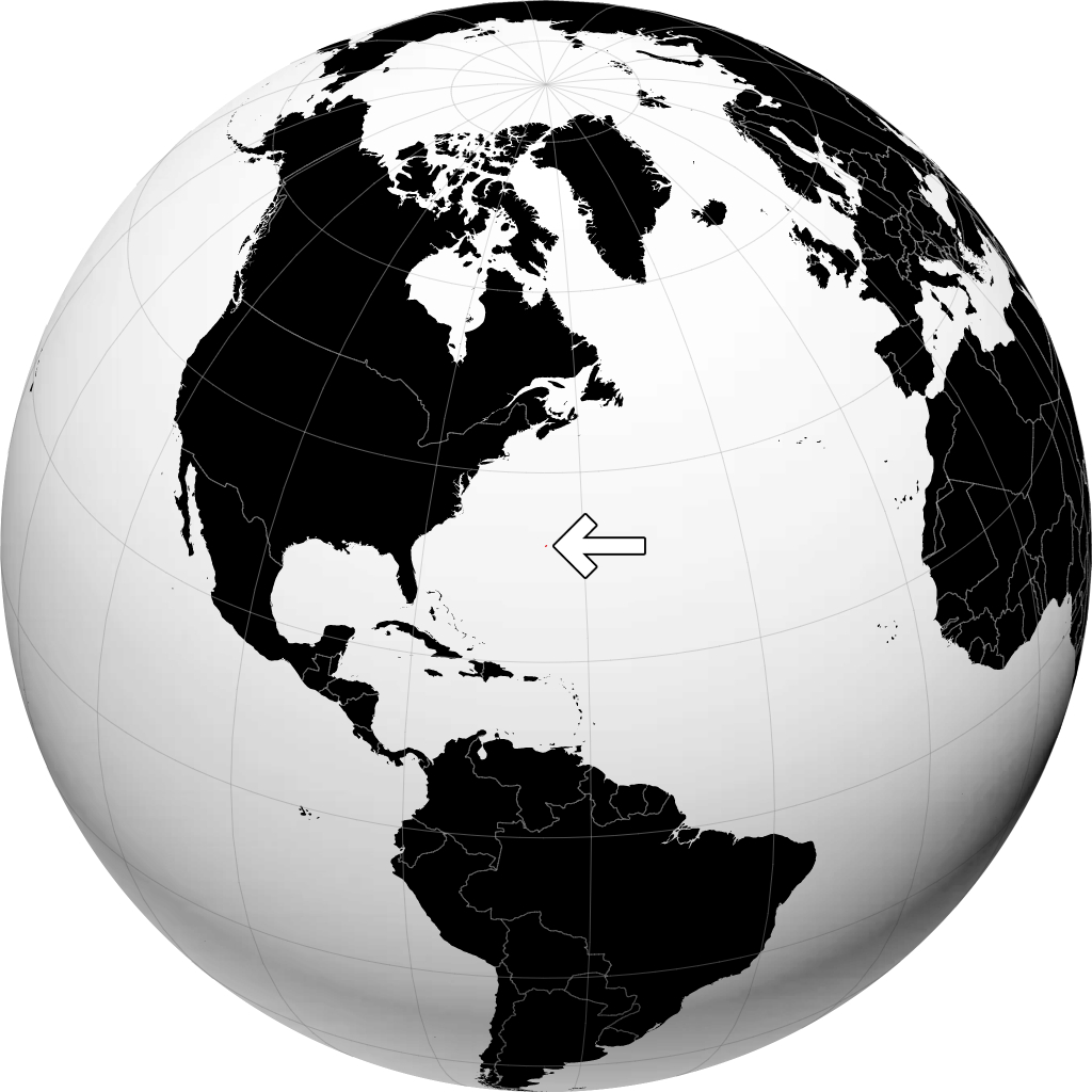 Bermudas en el globo