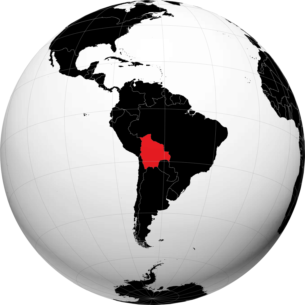 Bolivia en el globo