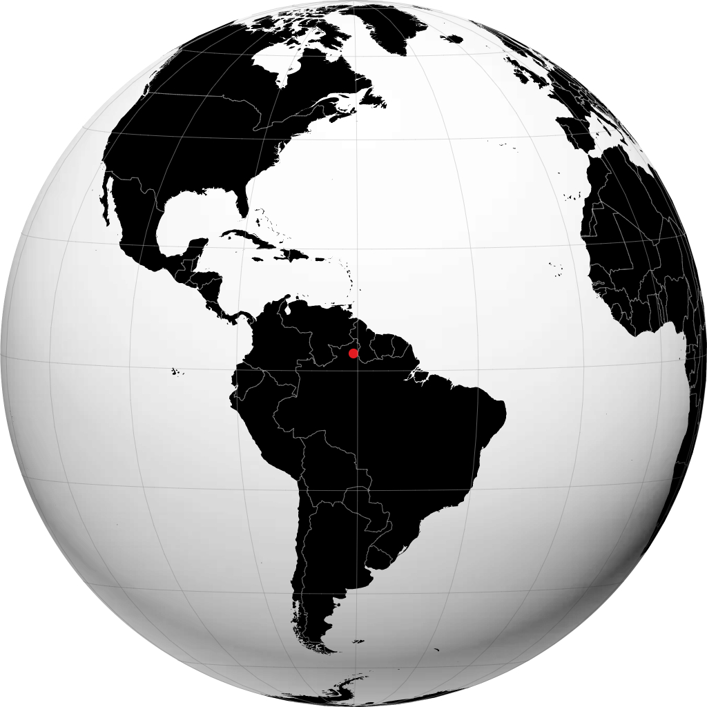 Boa Vista en el globo