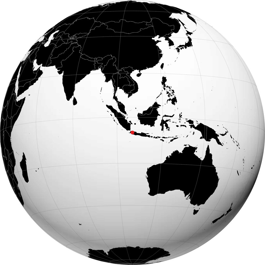 Bogor en el globo
