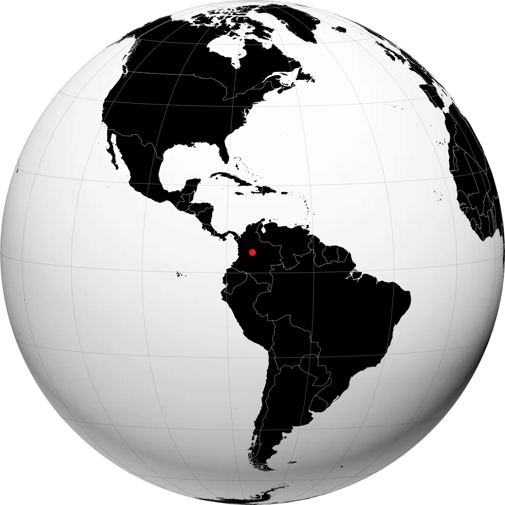 Bogotá en el globo