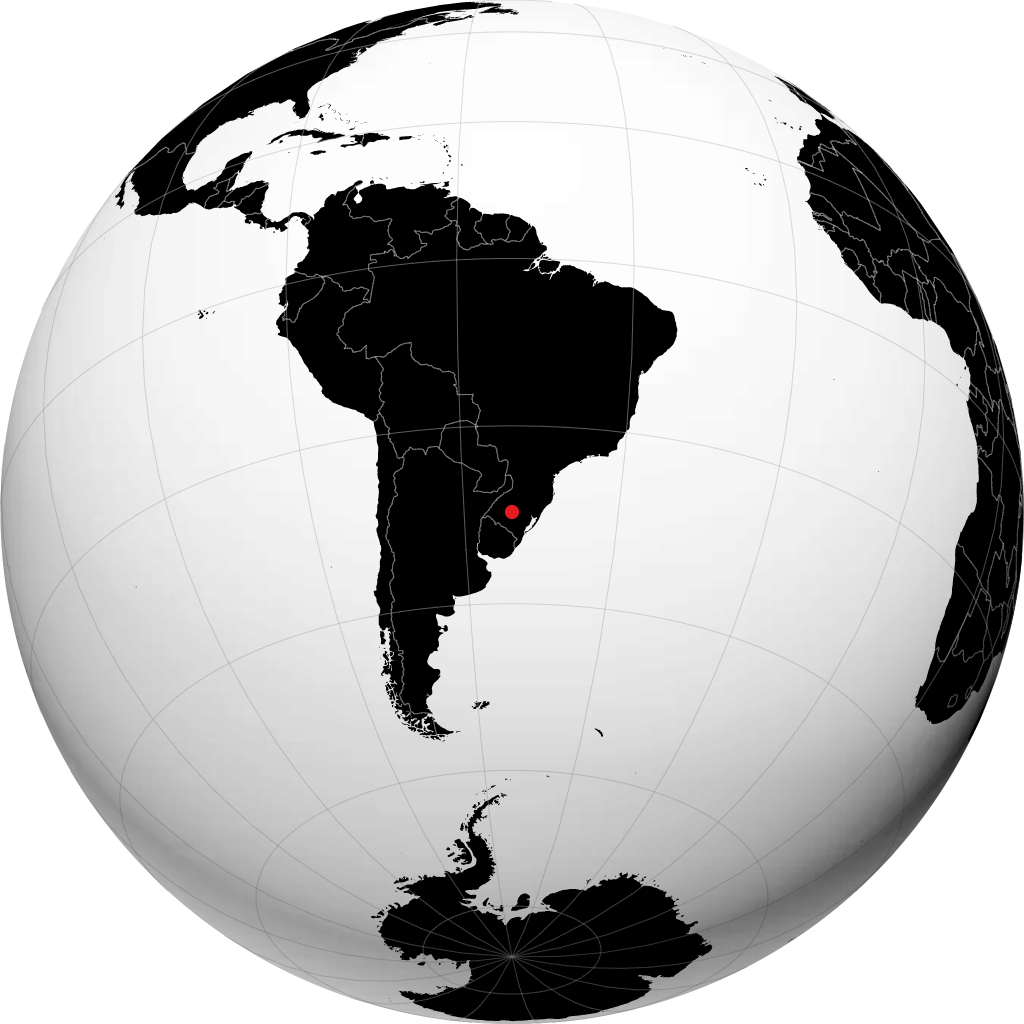 Santa Maria en el globo