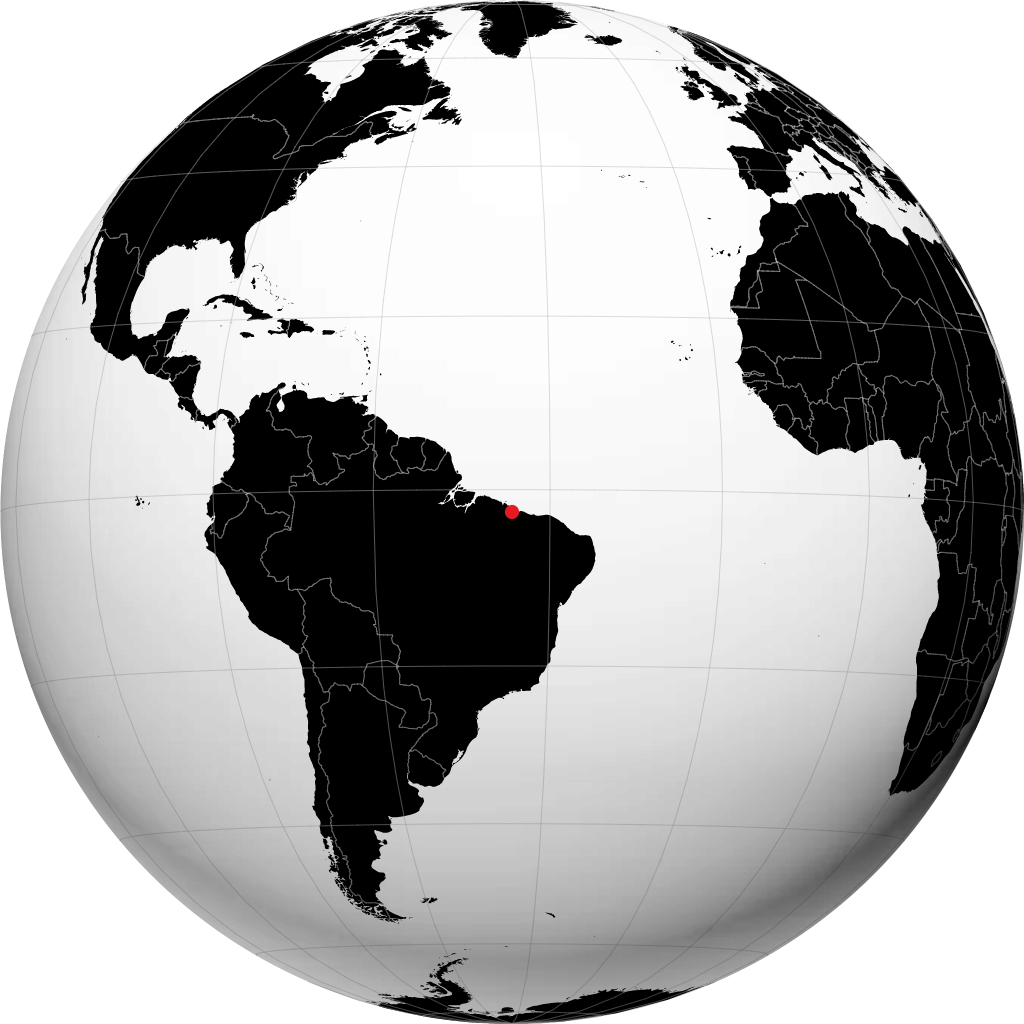 São Luís en el globo