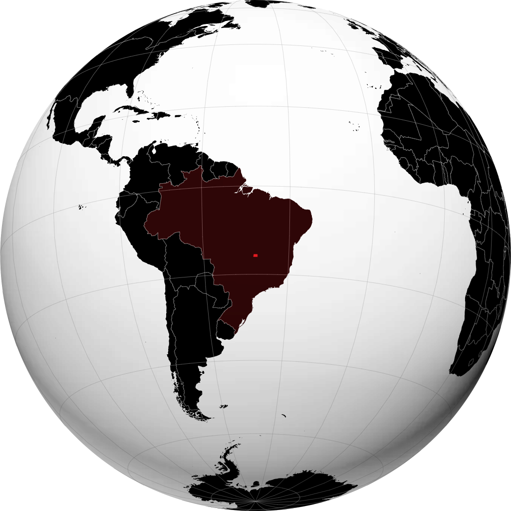 Distrito Federal en el globo