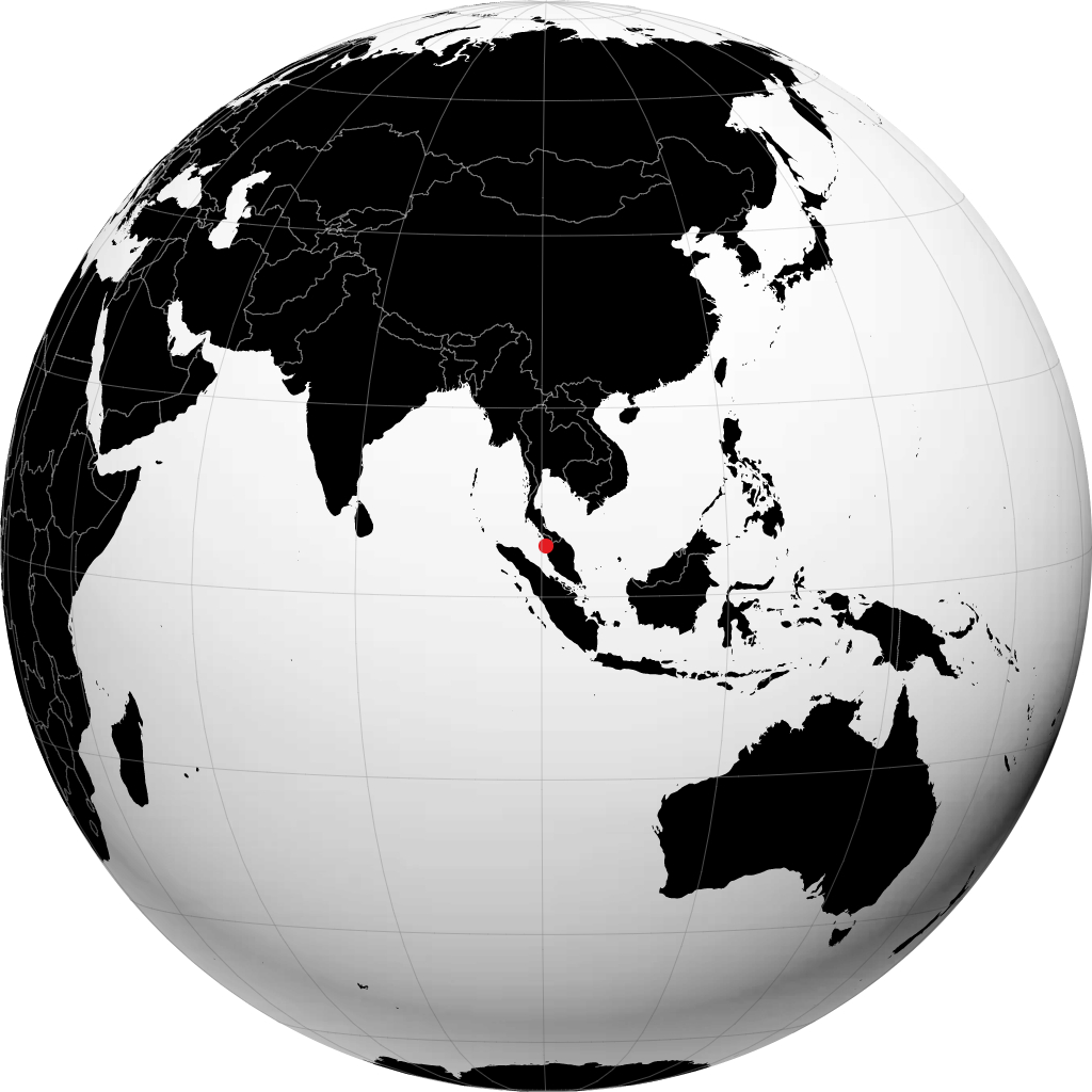 Bukit Mertajam en el globo