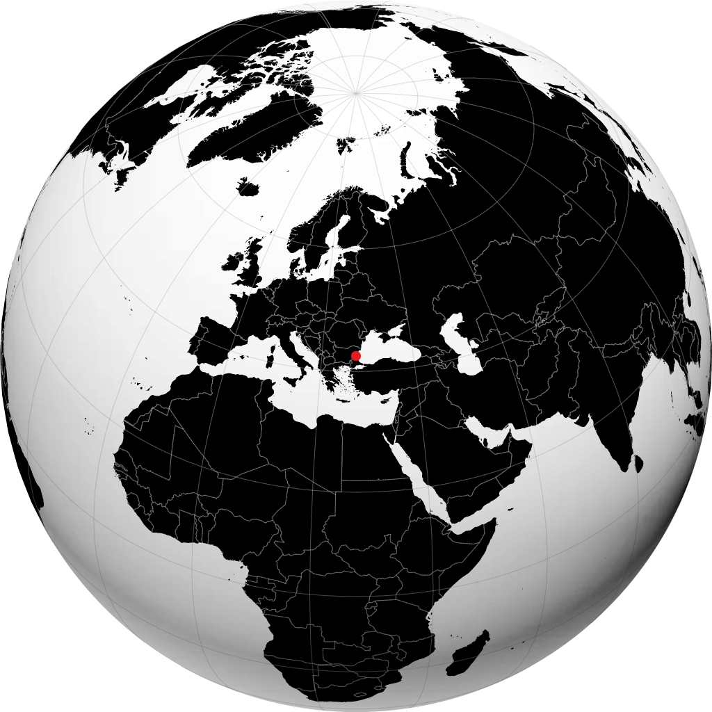 Burgas en el globo