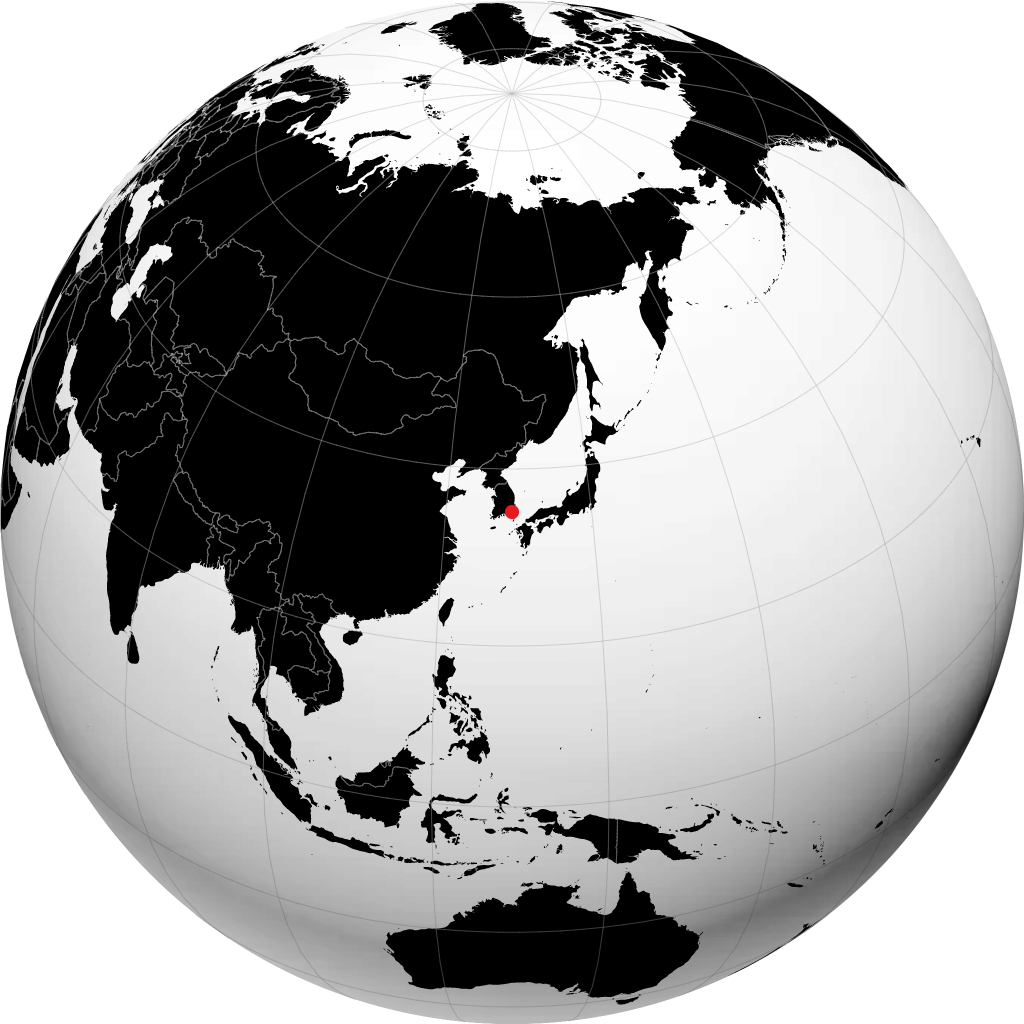 Busan en el globo