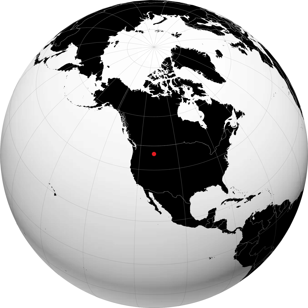 Butte en el globo