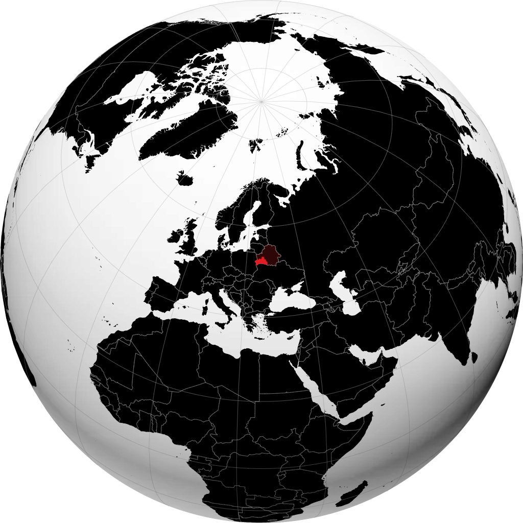 Provincia de Brest en el globo