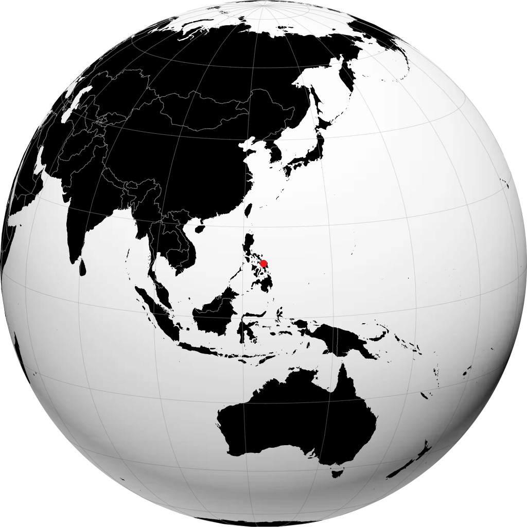 Calbayog en el globo