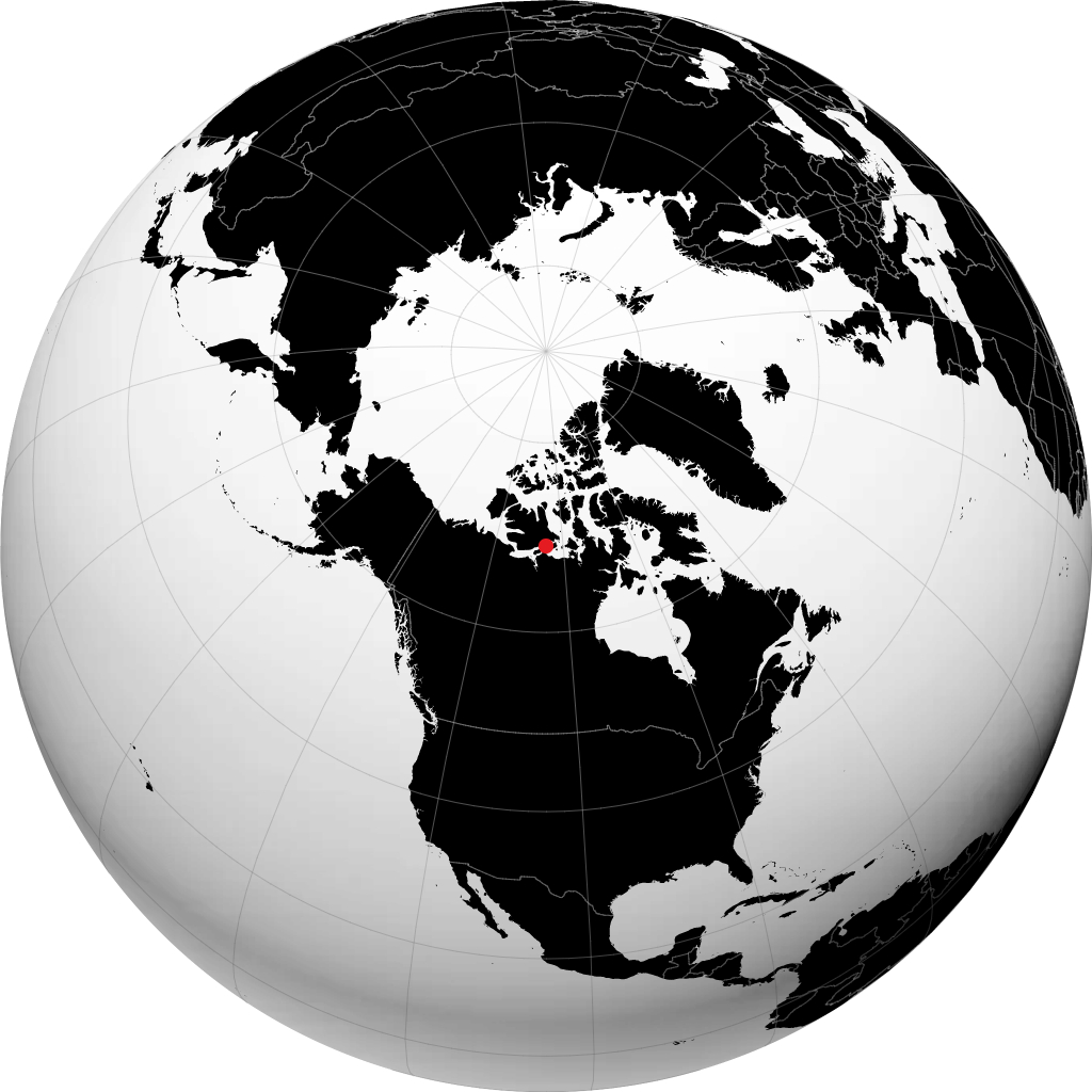 Cambridge Bay en el globo