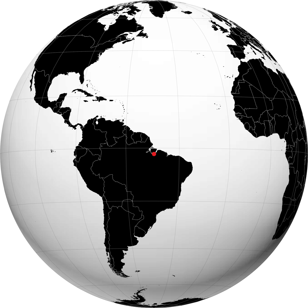 Cametá en el globo