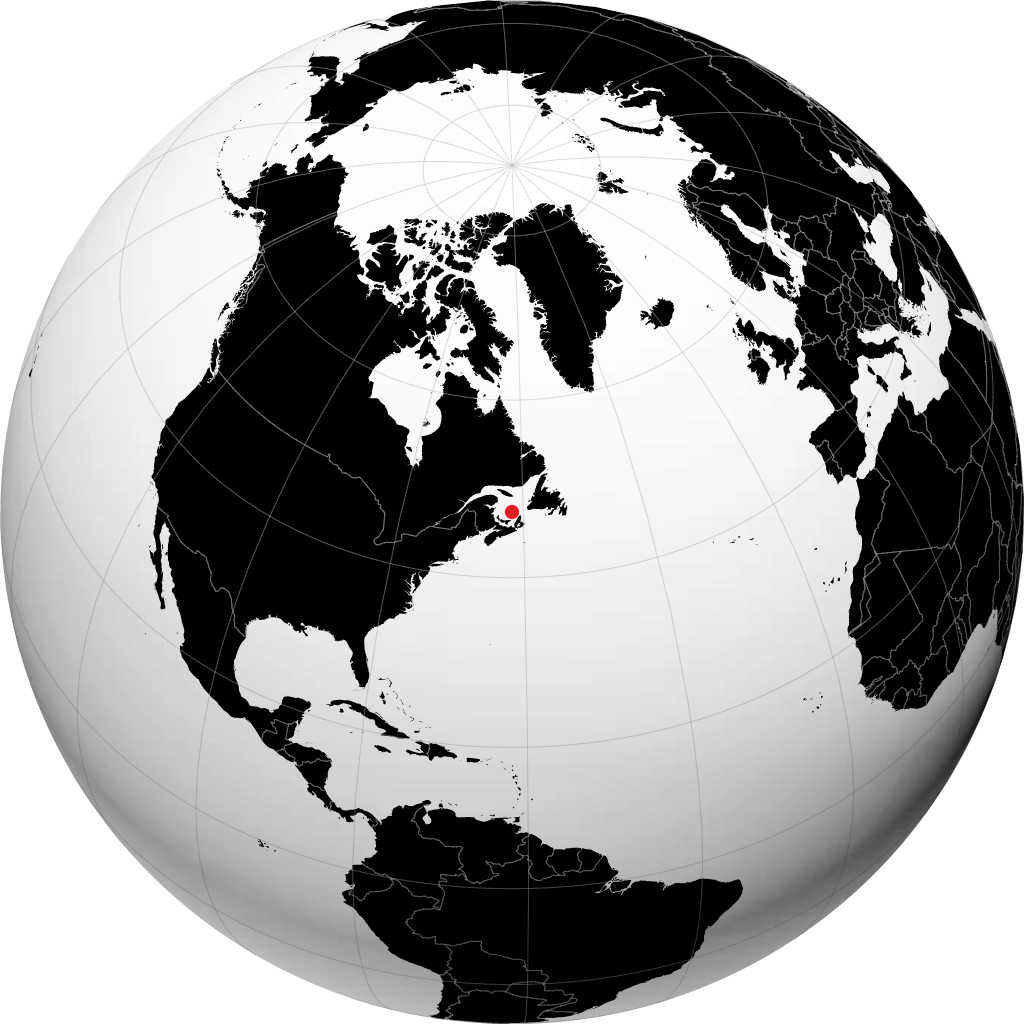 Cap-aux-Meules en el globo