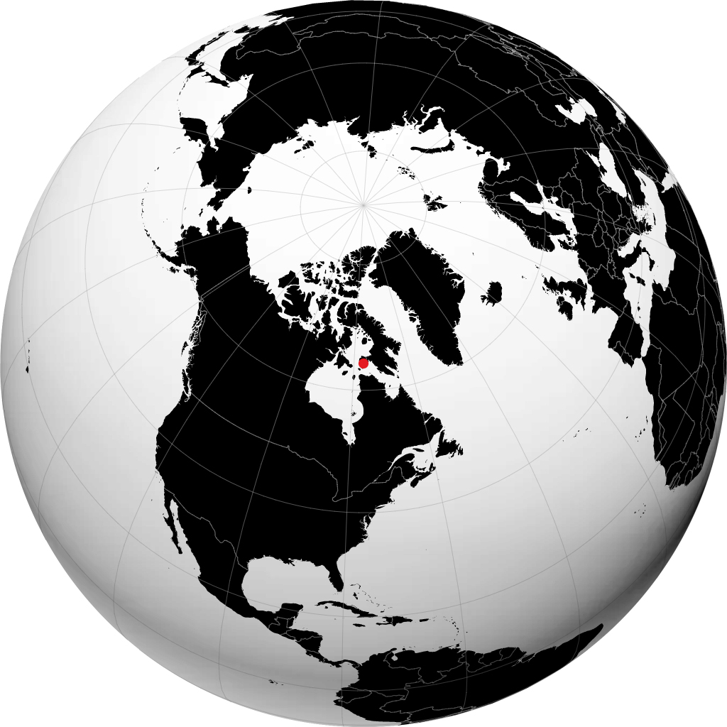 Cape Dorset en el globo