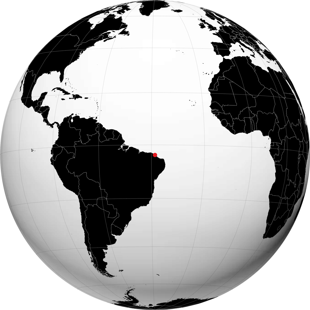Caucaia en el globo