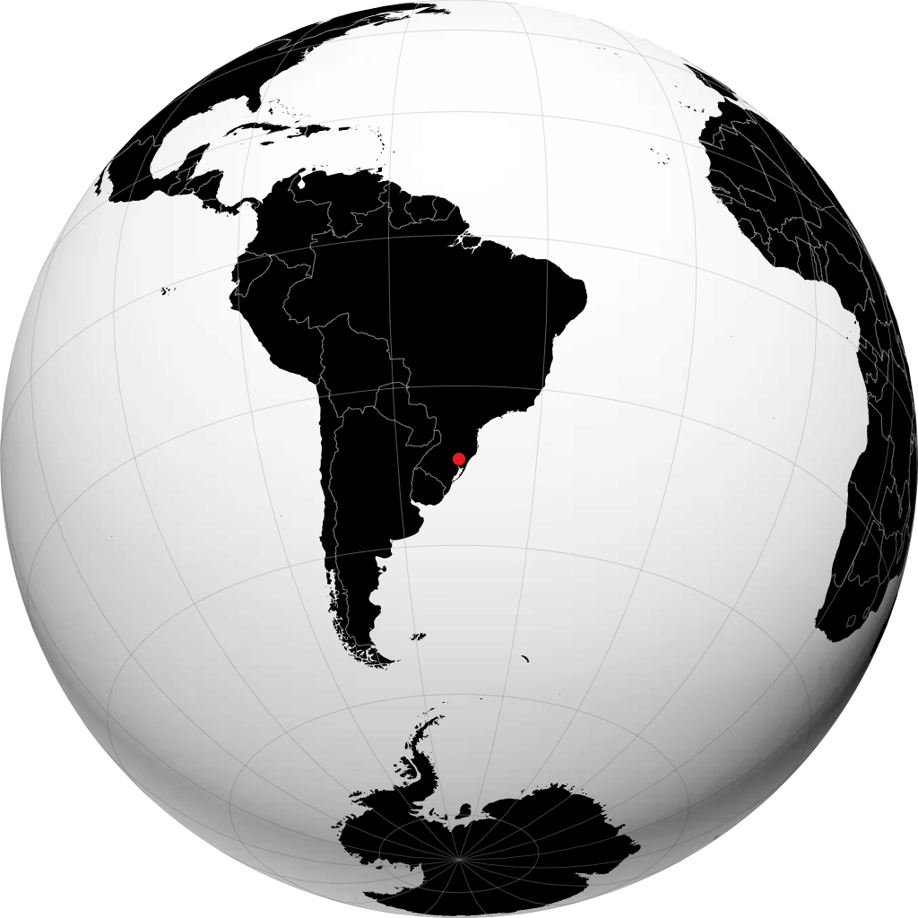 Caxias do Sul en el globo