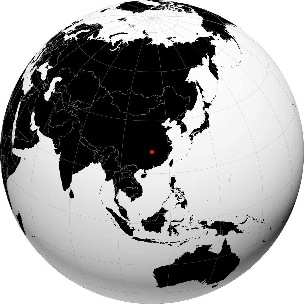 Changsha en el globo