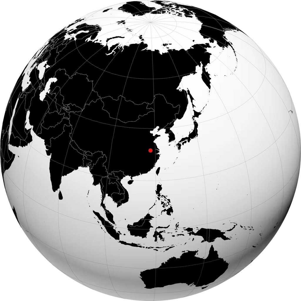 Chaohu en el globo