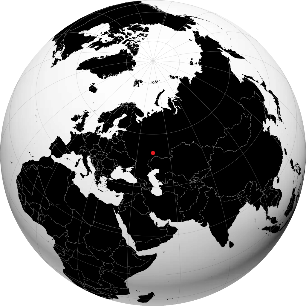 Chapayevsk en el globo