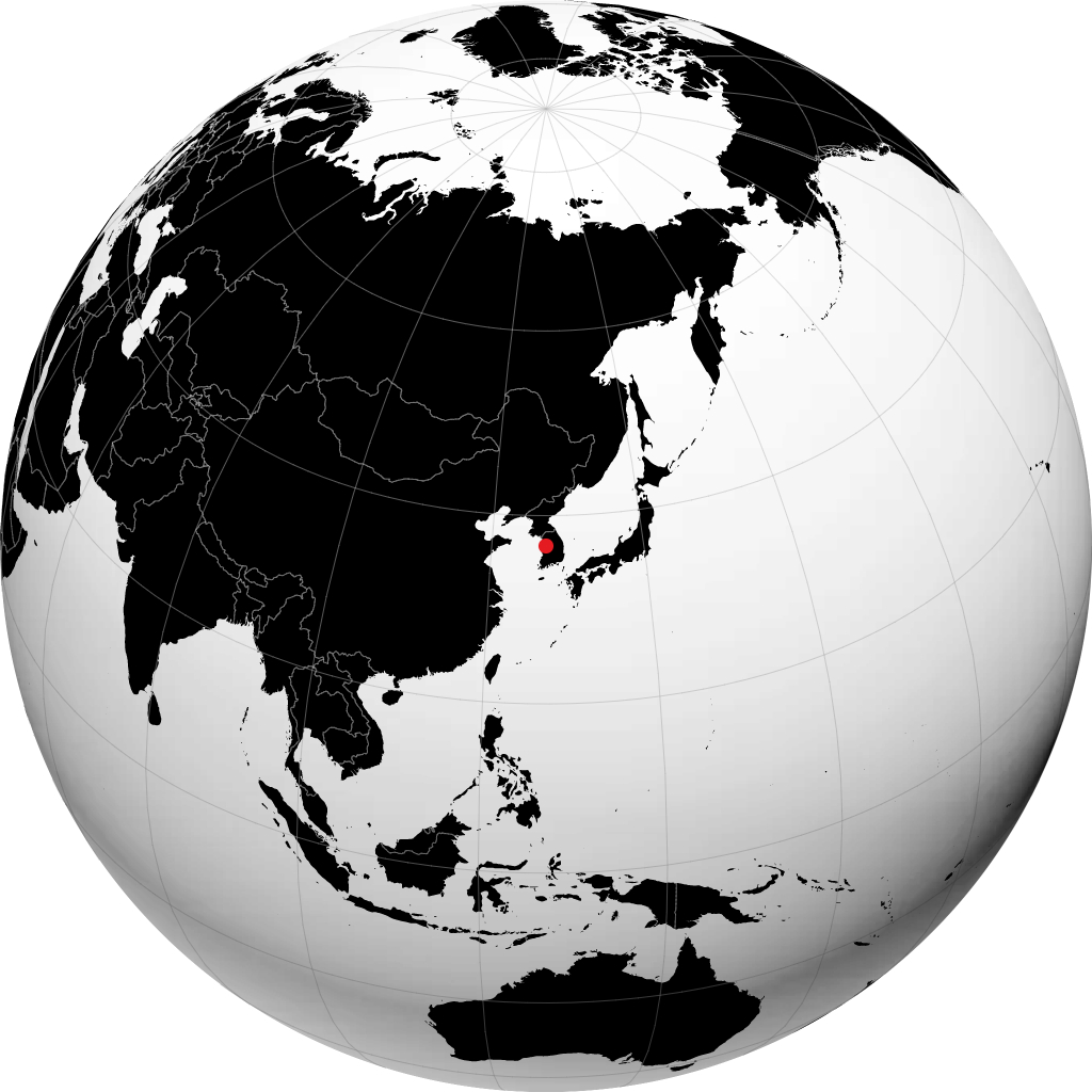 Cheonan en el globo