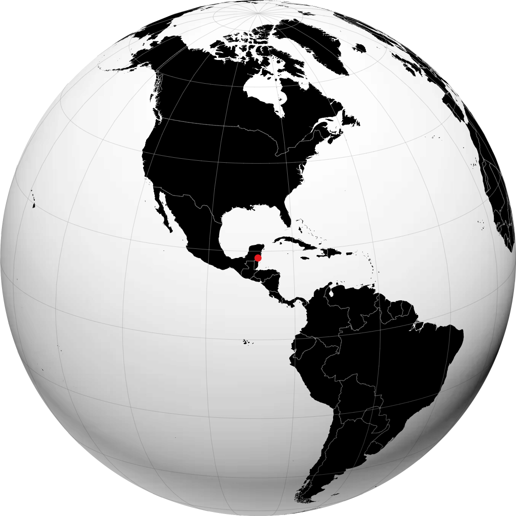 Chetumal en el globo