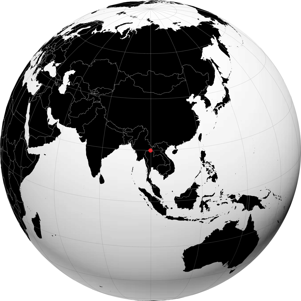 Chiang Rai en el globo