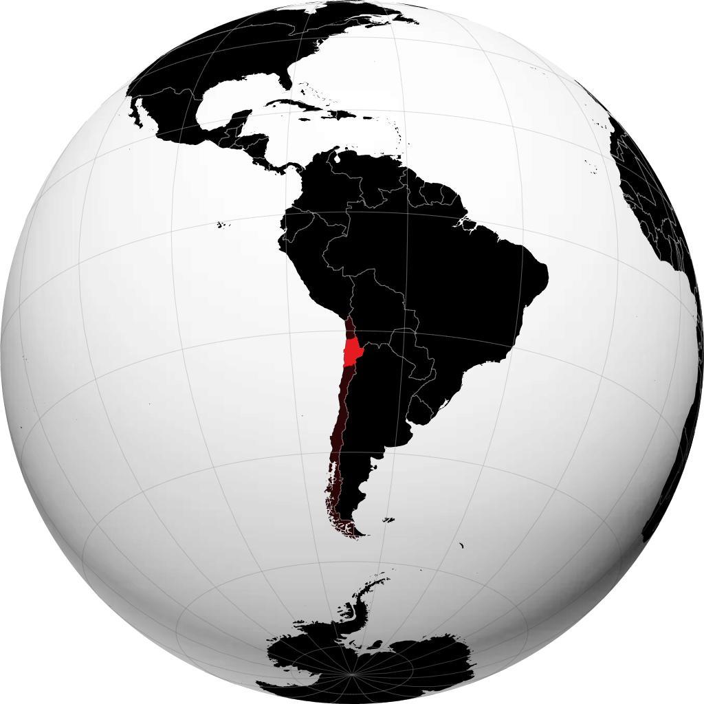 Antofagasta en el globo