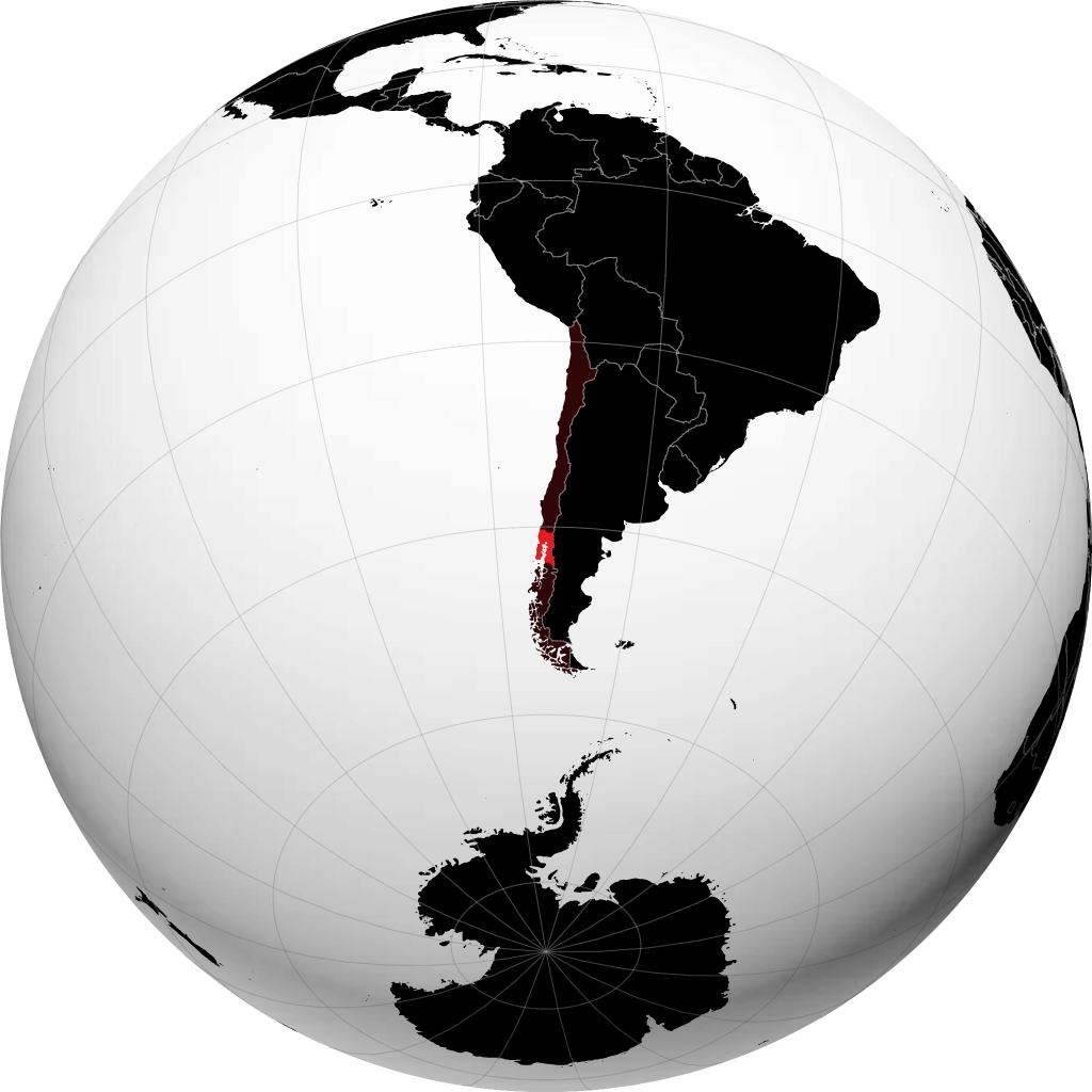 Los Lagos en el globo