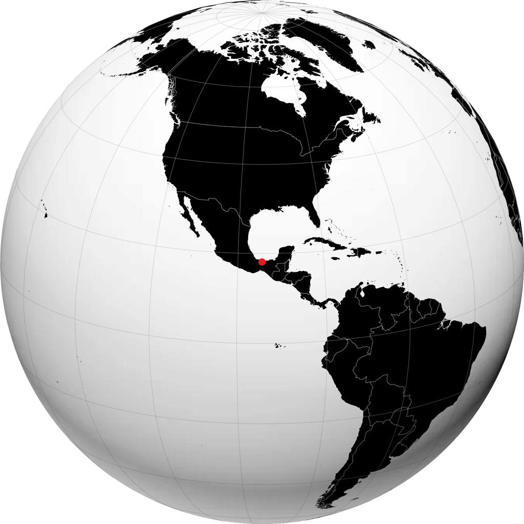 Coatzacoalcos en el globo