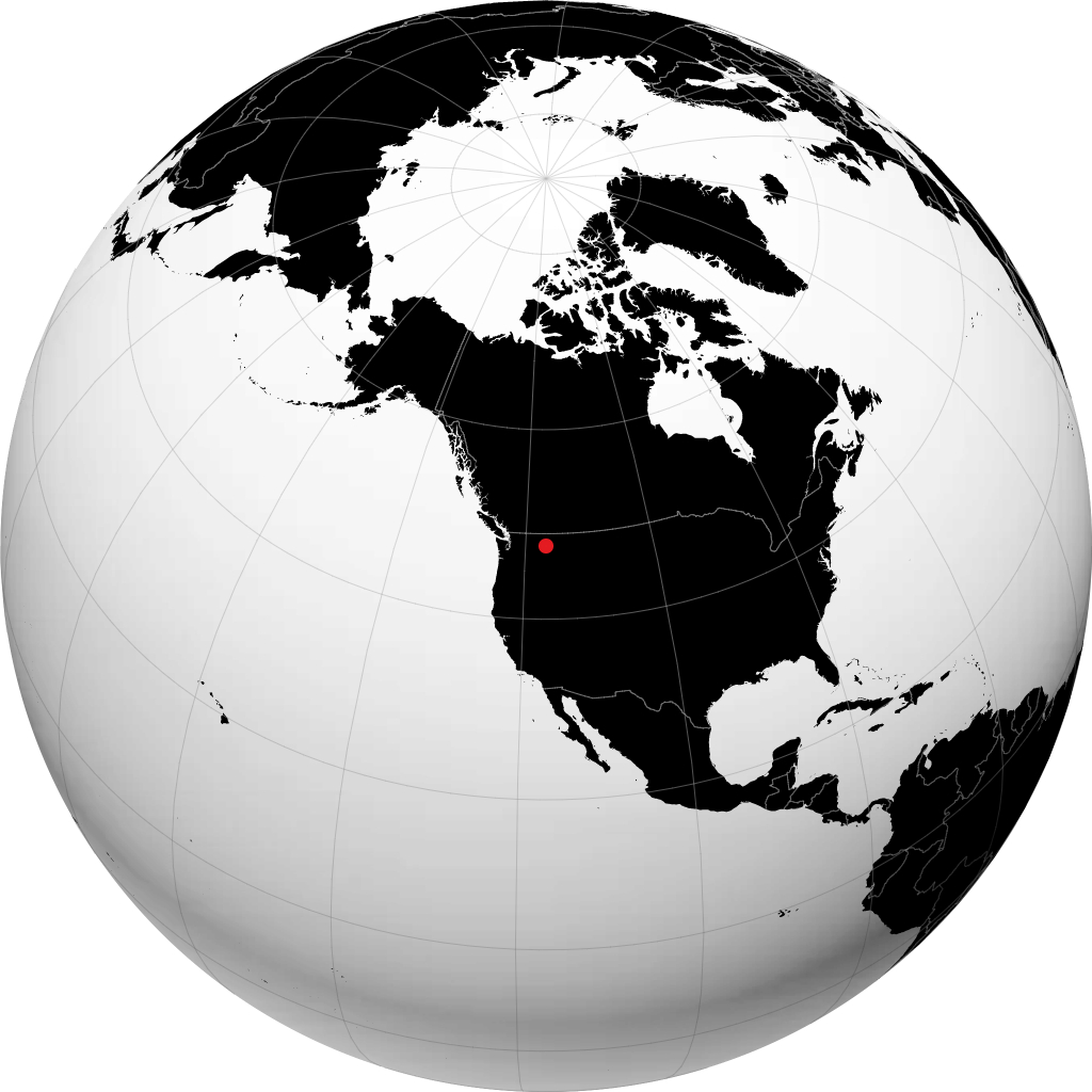 Coeur d'Alene en el globo