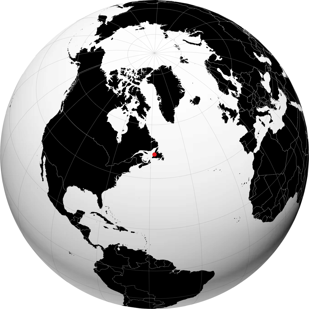 Corner Brook en el globo