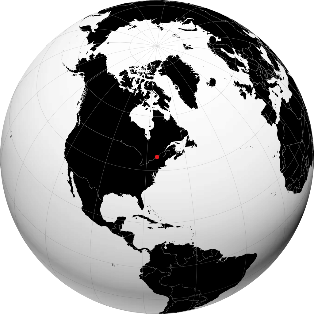Cornwall en el globo