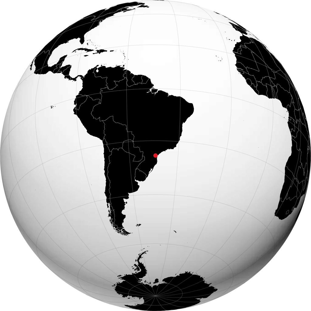 Curitiba en el globo