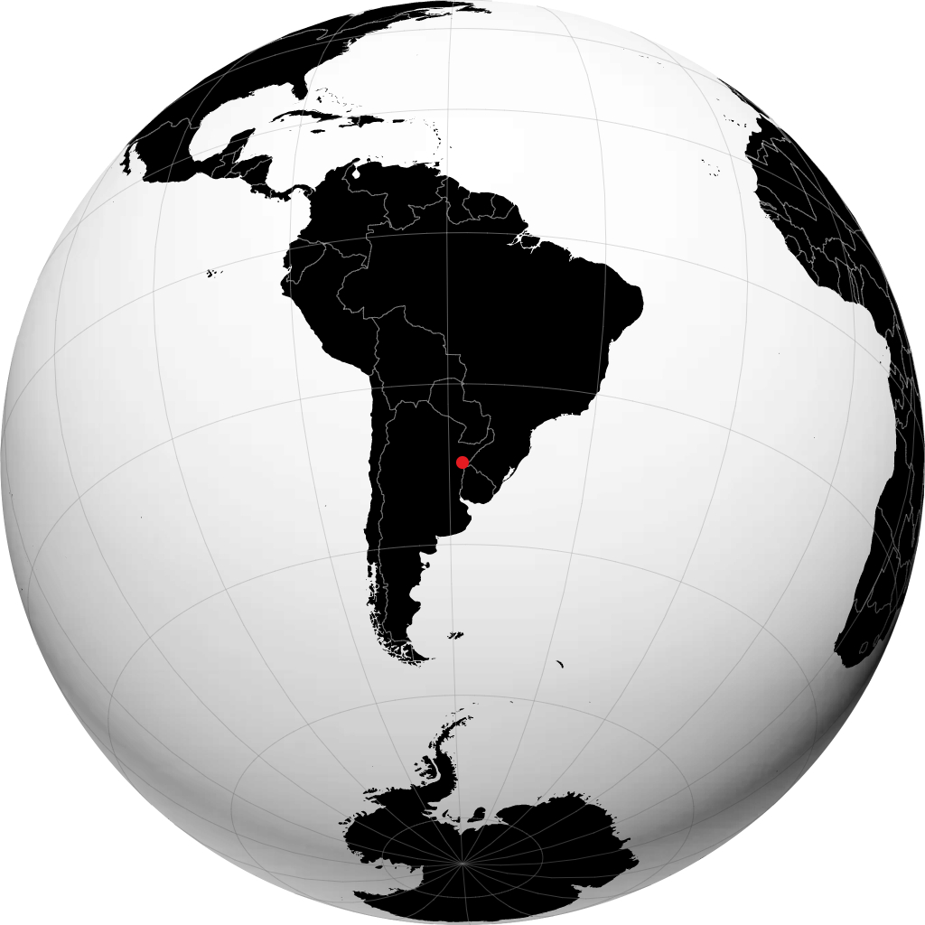 Curuzú Cuatiá en el globo