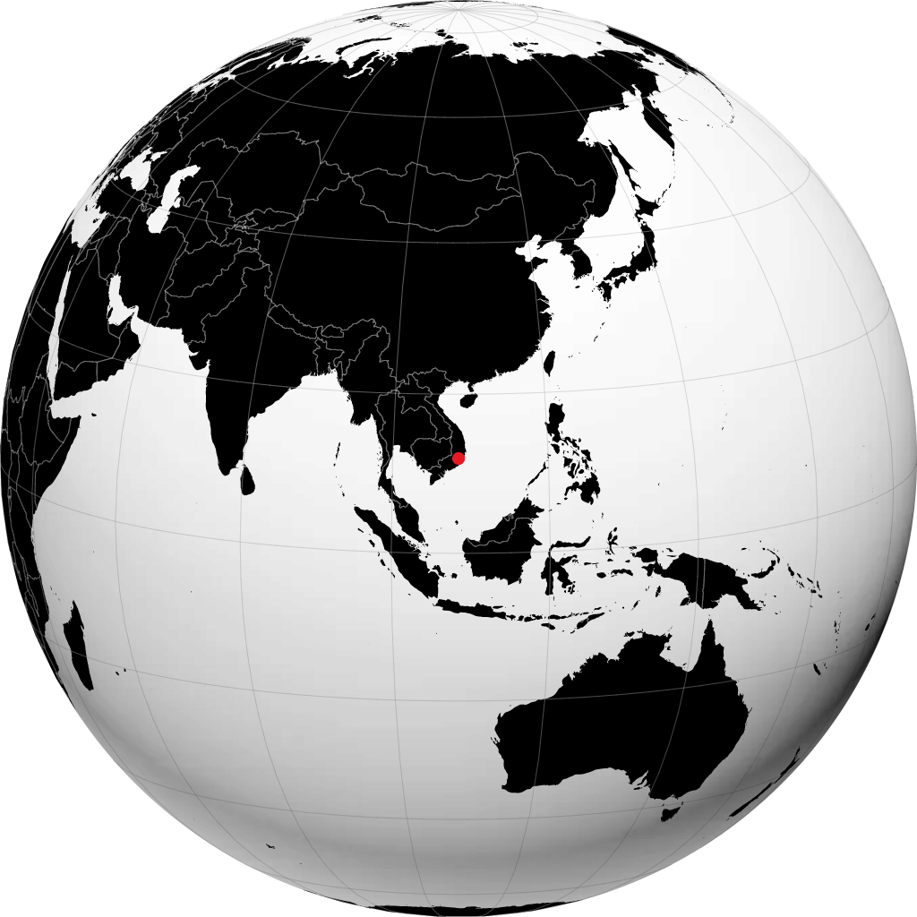 Da Lat en el globo
