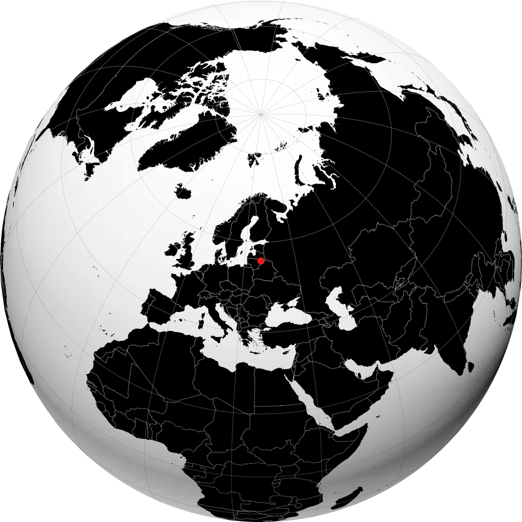 Daugavpils en el globo