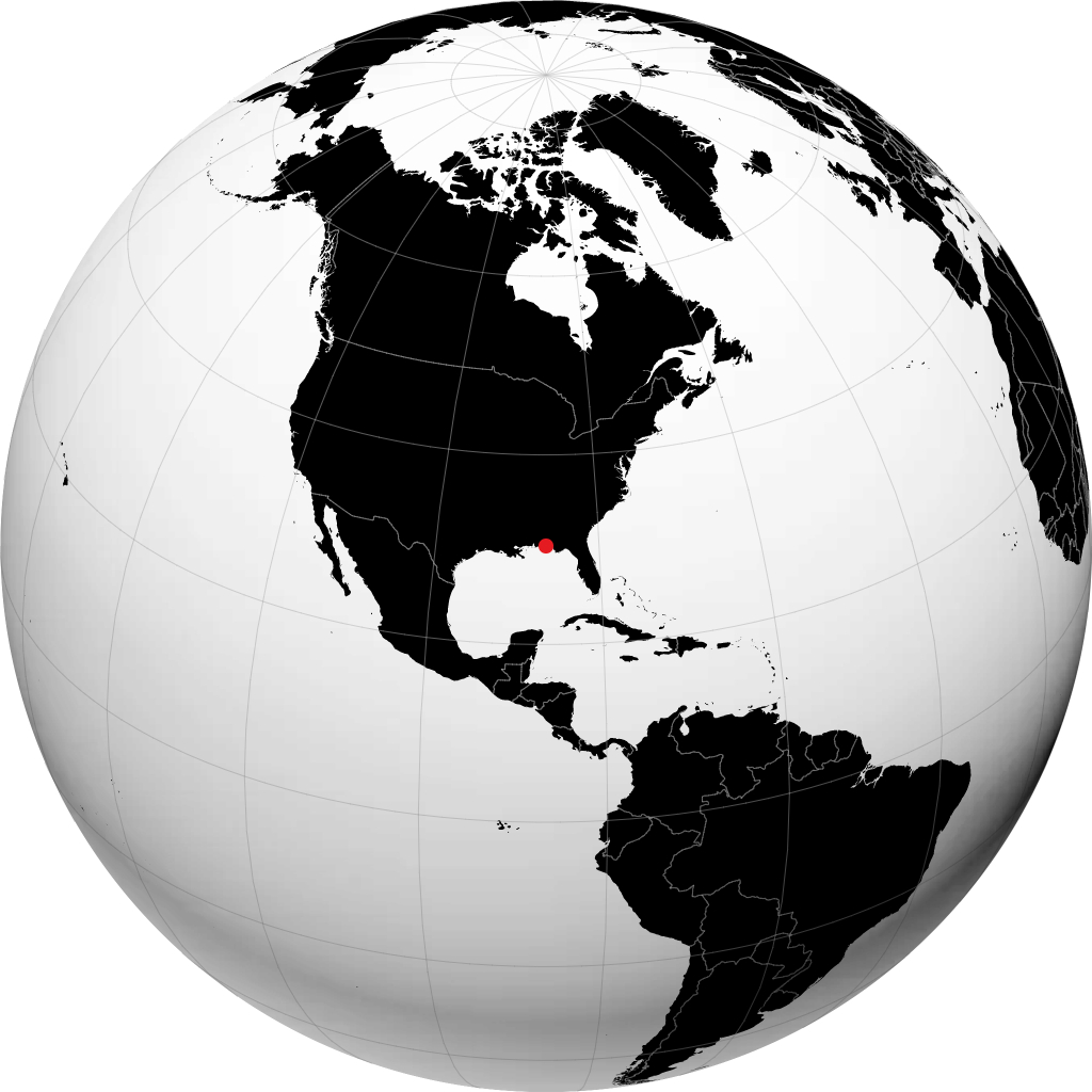Destin en el globo