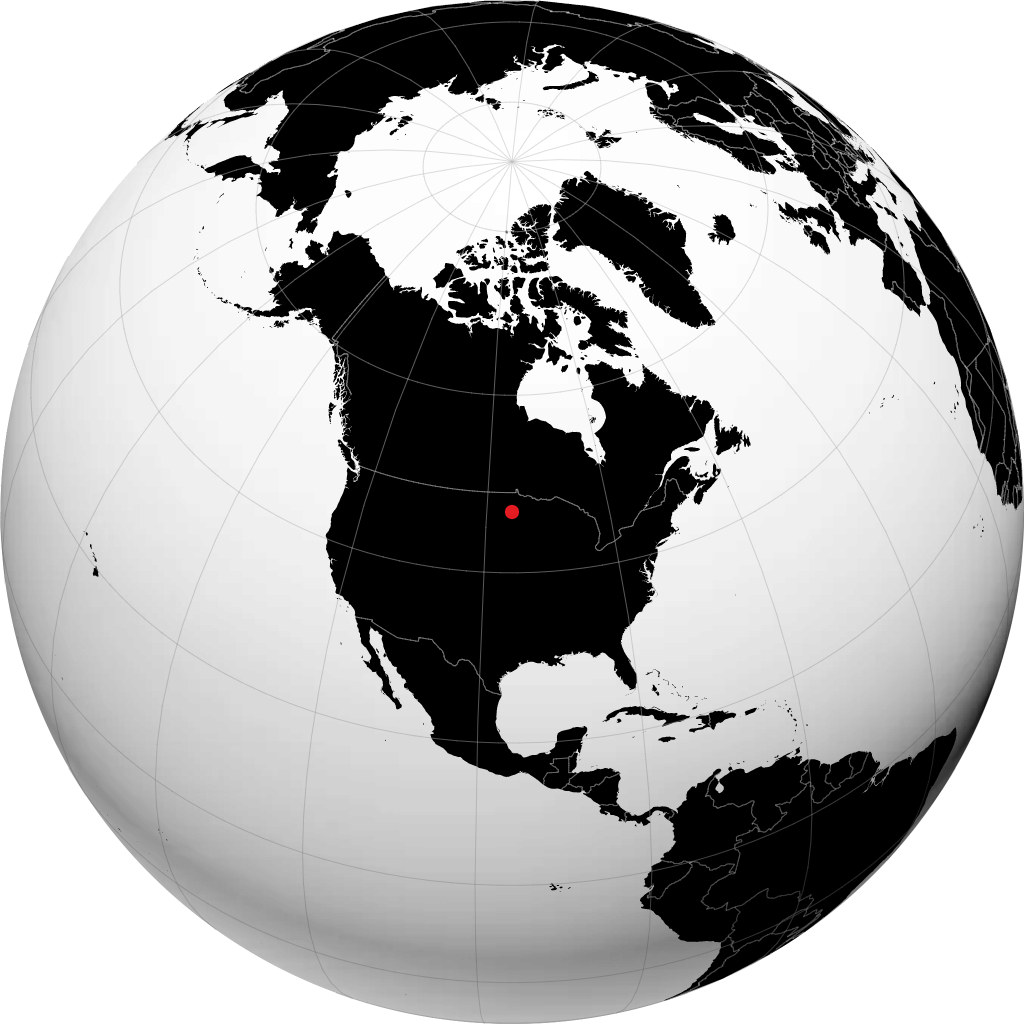 Detroit Lakes en el globo
