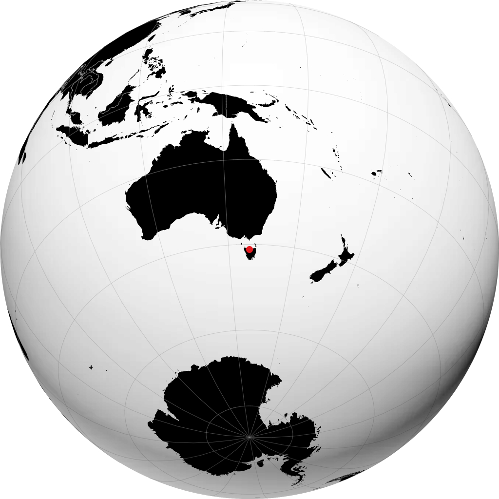 Devonport en el globo