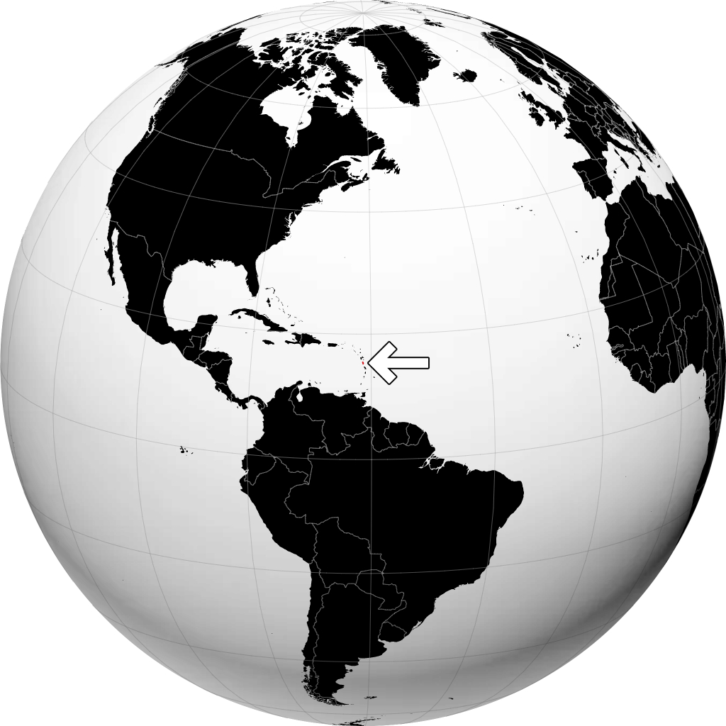 Dominica en el globo