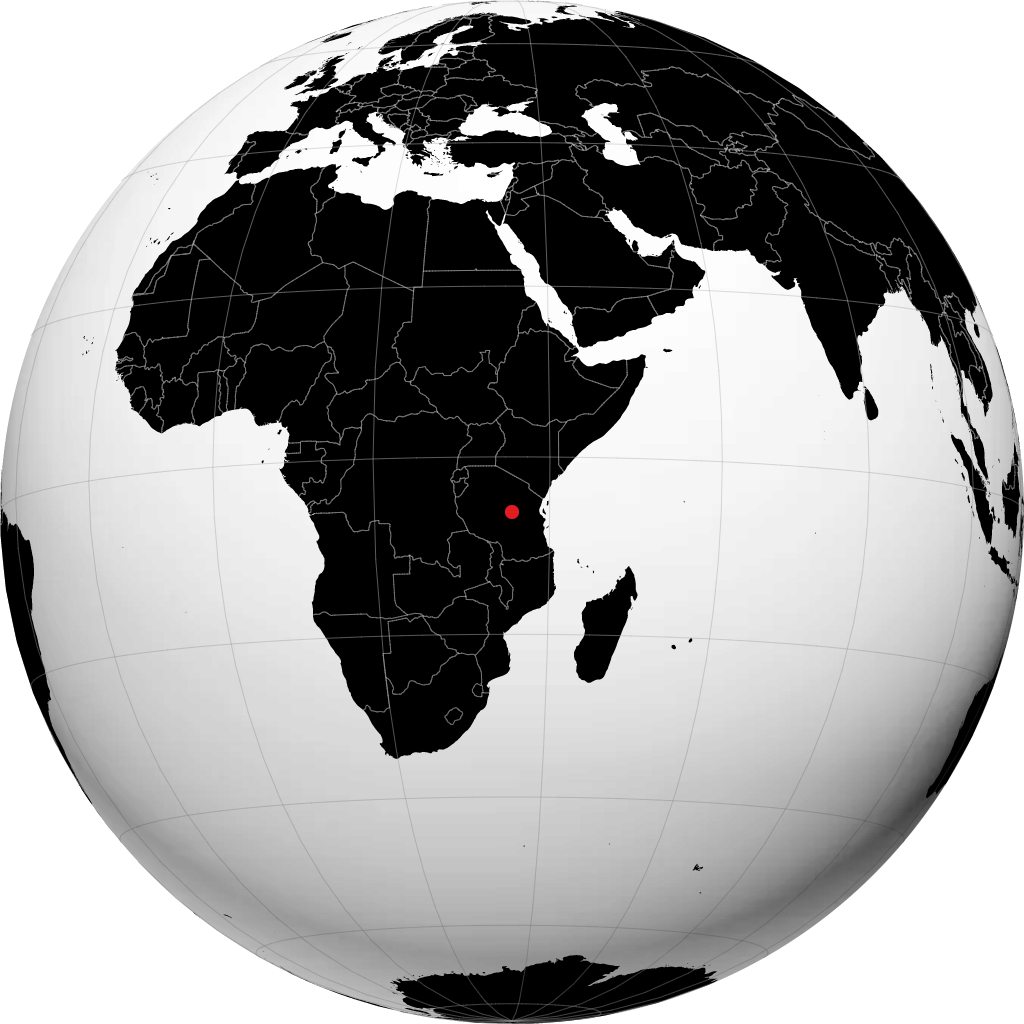 Dodoma en el globo