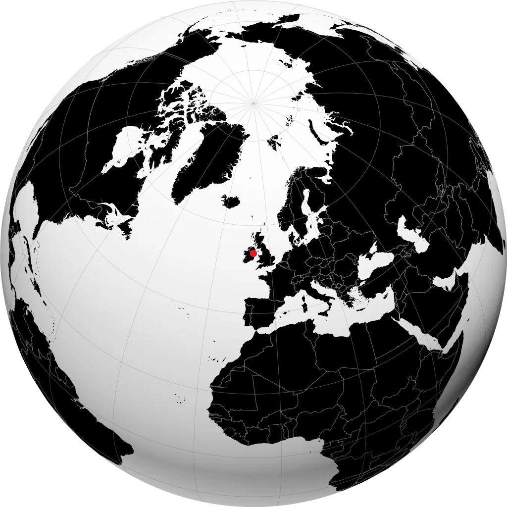 Drogheda en el globo