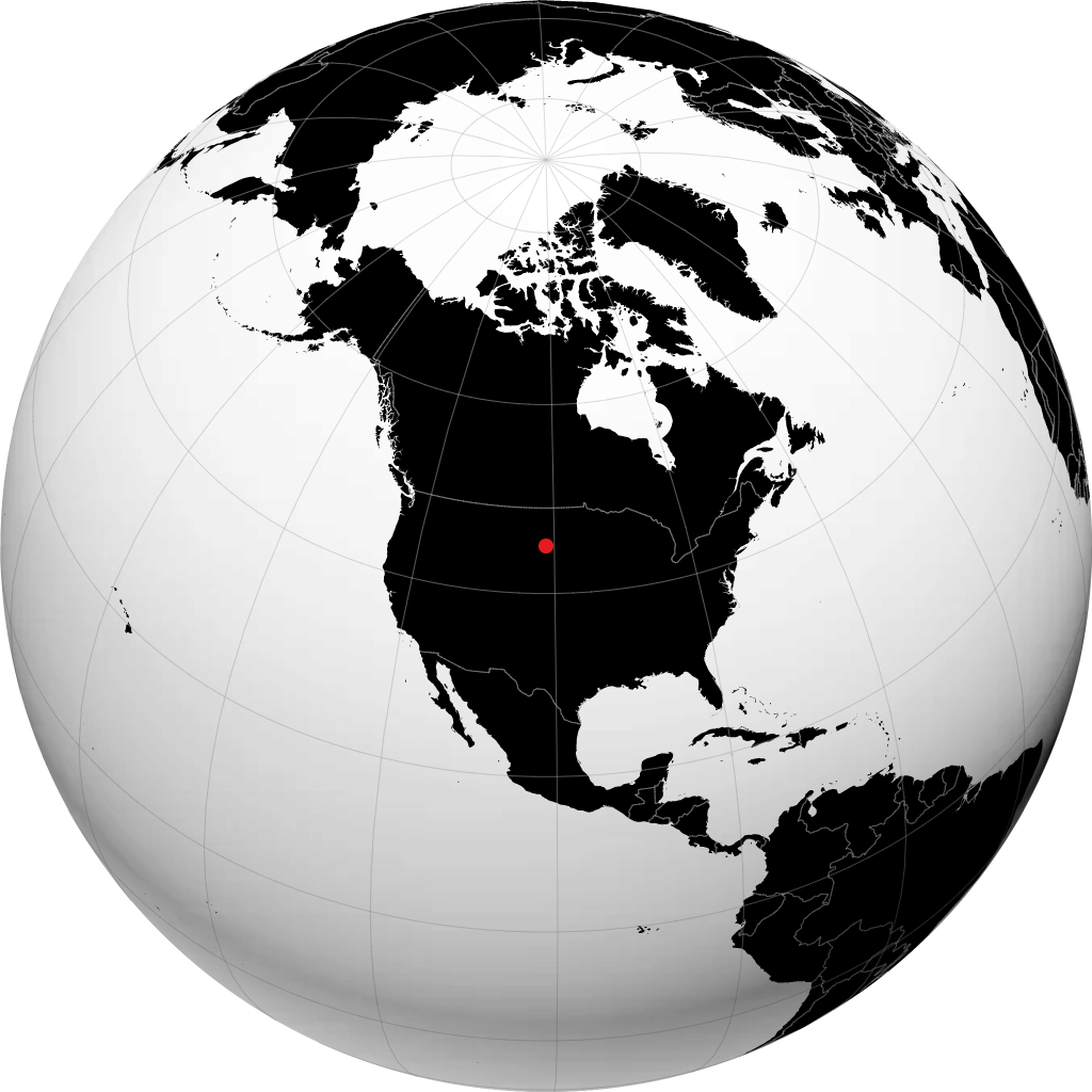 Eagle Butte en el globo