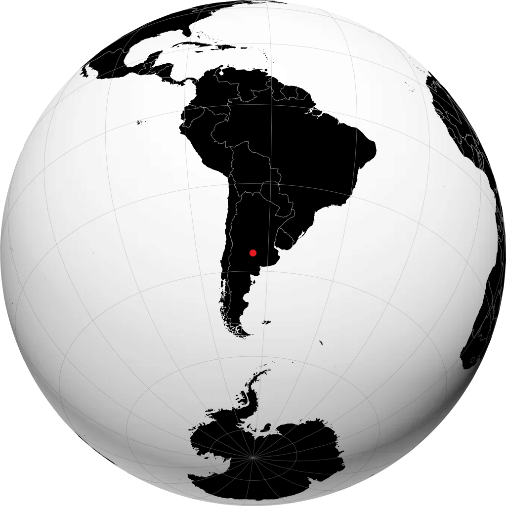 Eduardo Castex en el globo
