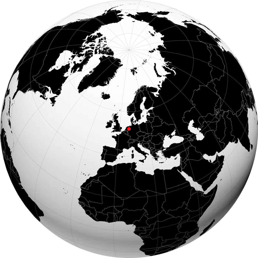 Enschede en el globo